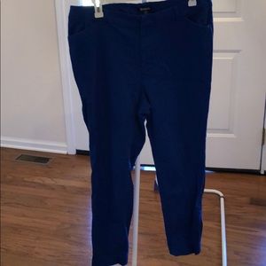 Royal blue everywhere dress pants